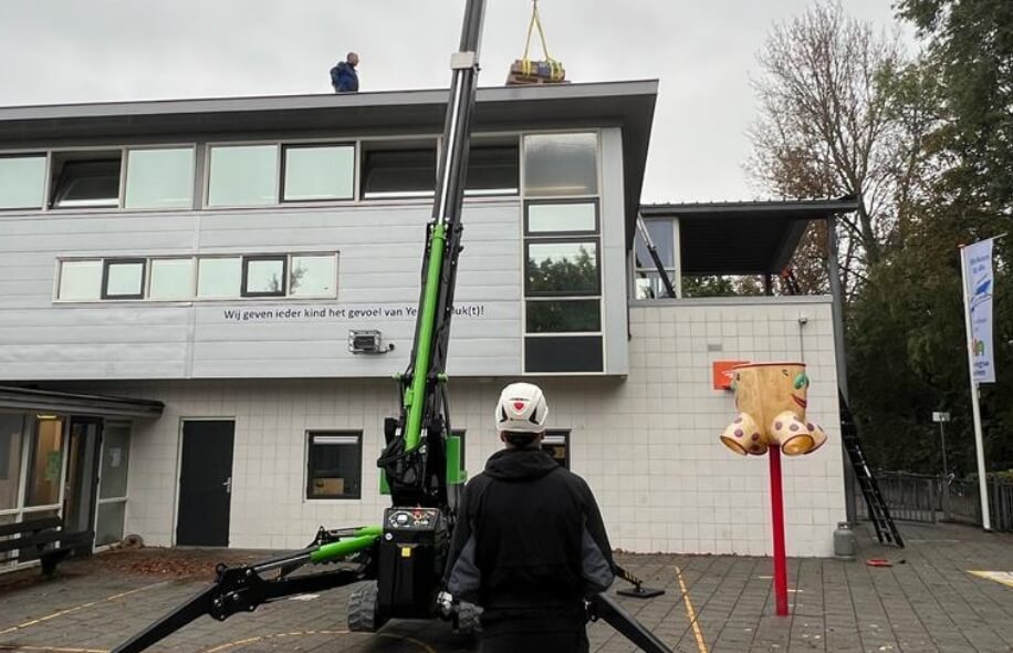 Kleine kraan huren